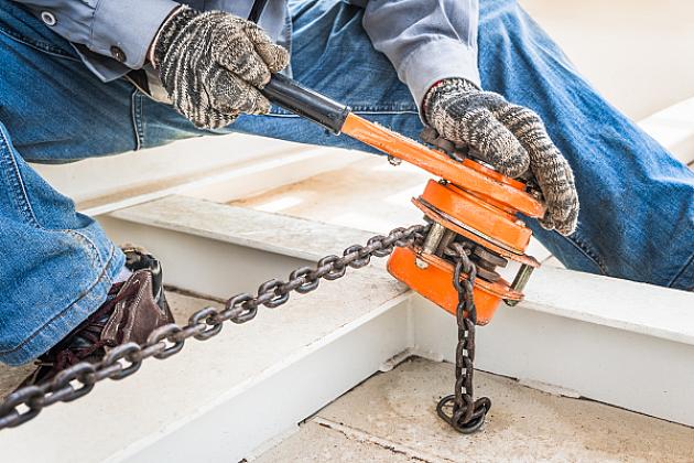 Winden, Hub- und Zuggeräte - Unterweisung